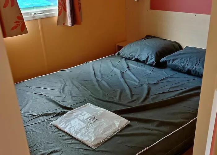 Mobil-home Avec Terrasse - 4 Pers. - Api-1-52-2026 Campsite La Tour-d'Auvergne